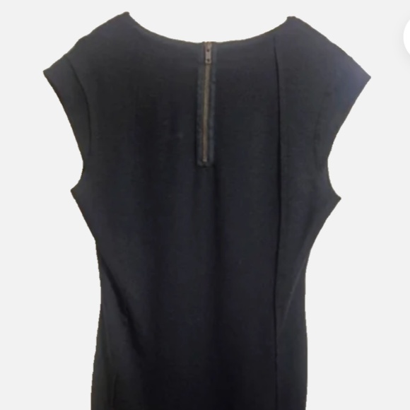 Desigual Women Black Sleveless Zip Dress Printed Round Neck - Ptp 22- Marked xxl - Picture 3 of 9